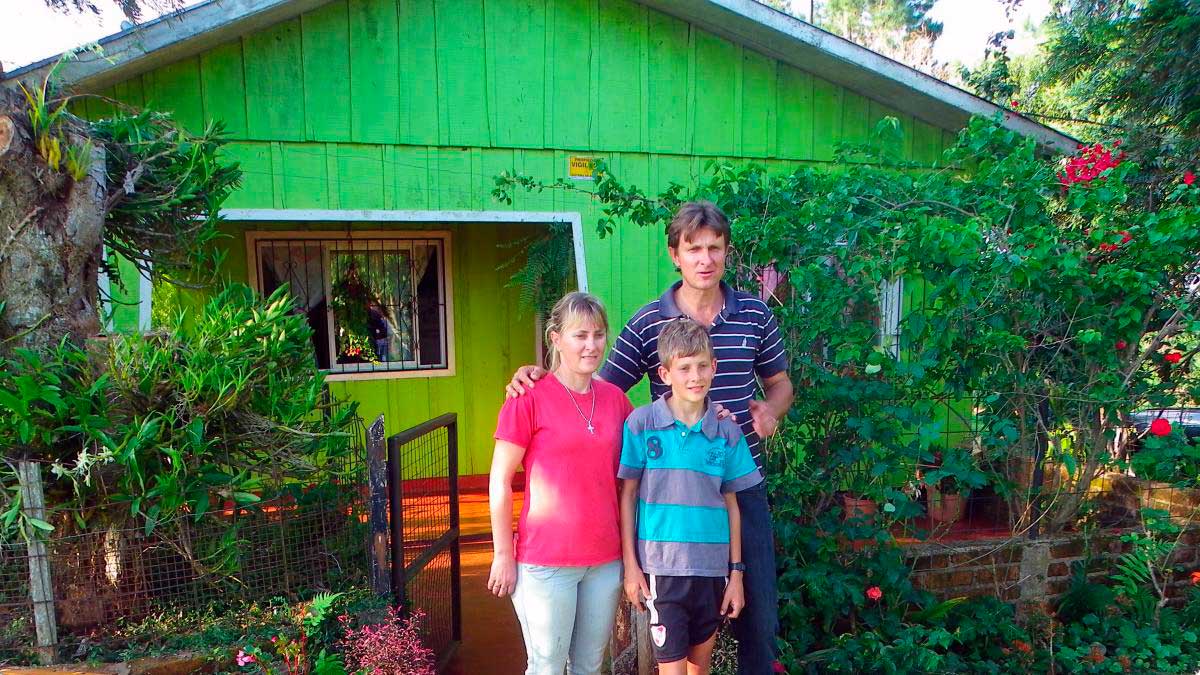 Arnoldo Holzmeister té argentina familia