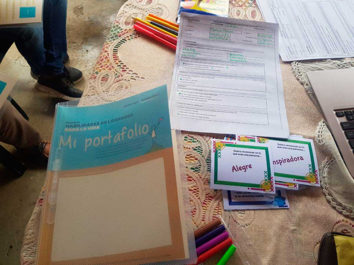 mujeres caf&eacute; capacitaci&oacute;n materiales