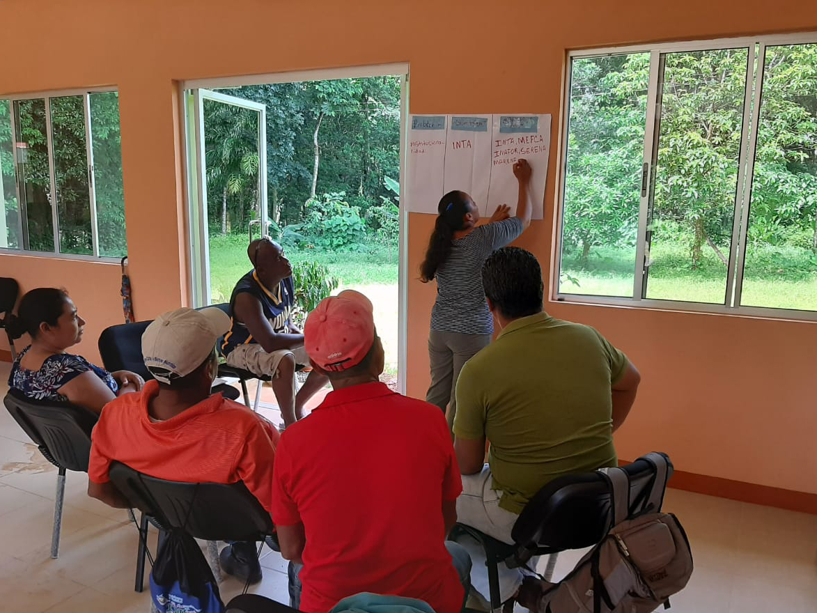 nicaragua manejo paisajes capacitaci&oacute;n