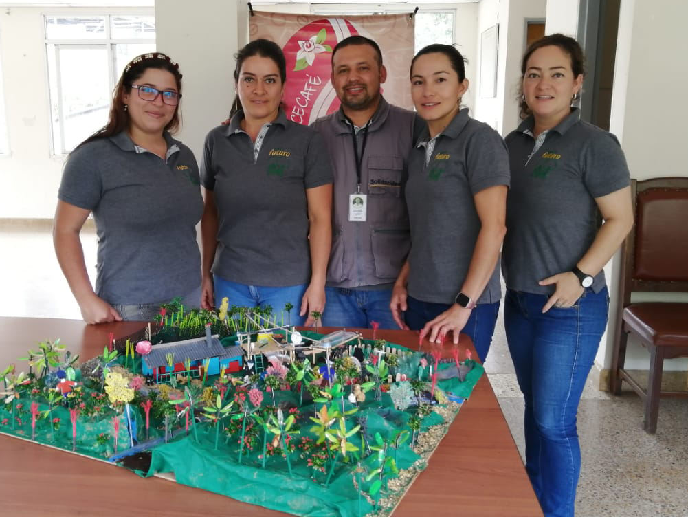 Mujeres AMCECAF&Eacute; La Celia Risaralda.