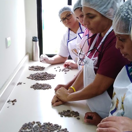 mujeres chocolateras