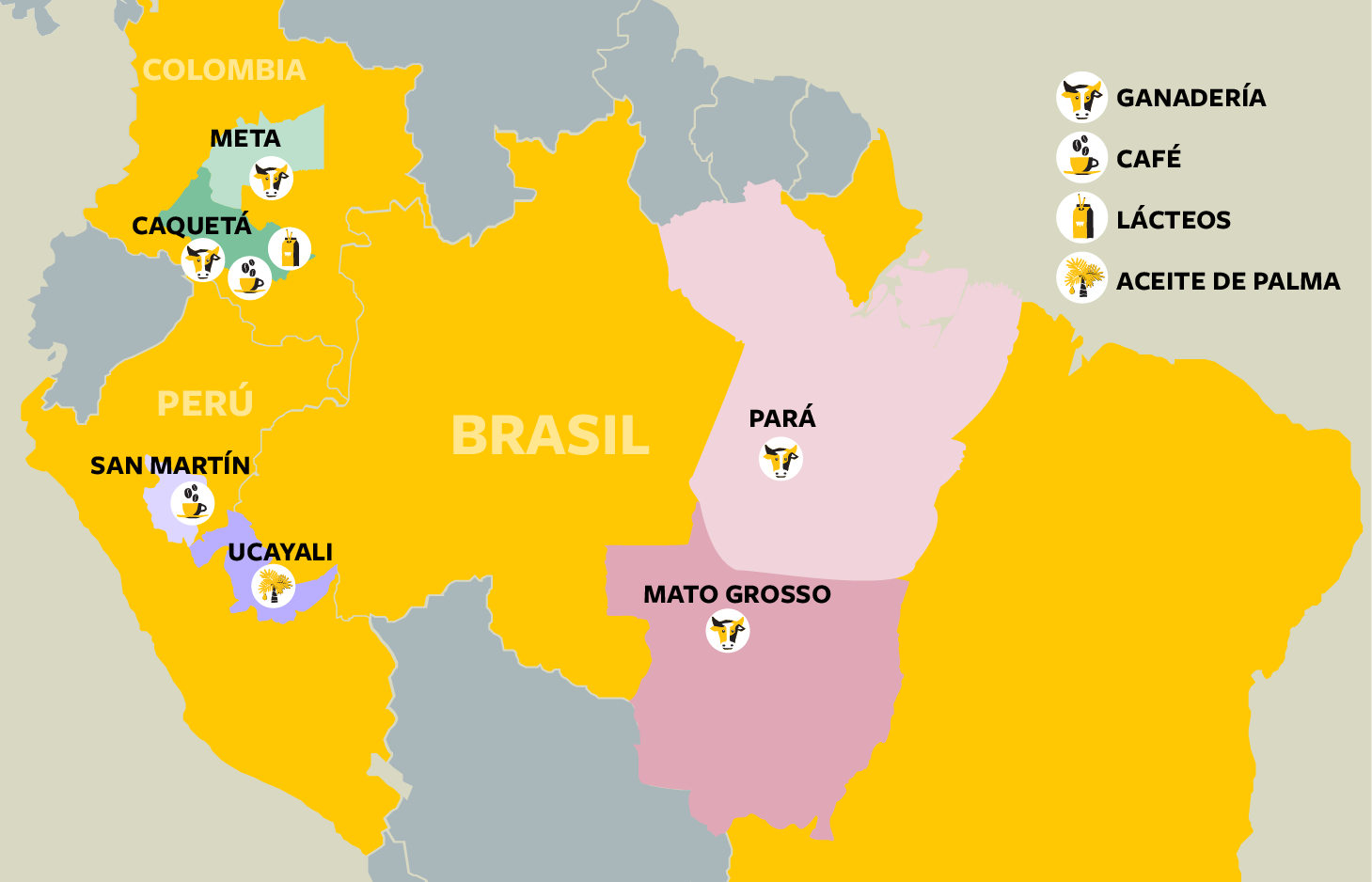 MAP-AmazoniaConnect-work-area-ES- Mapa Amazonia Connect