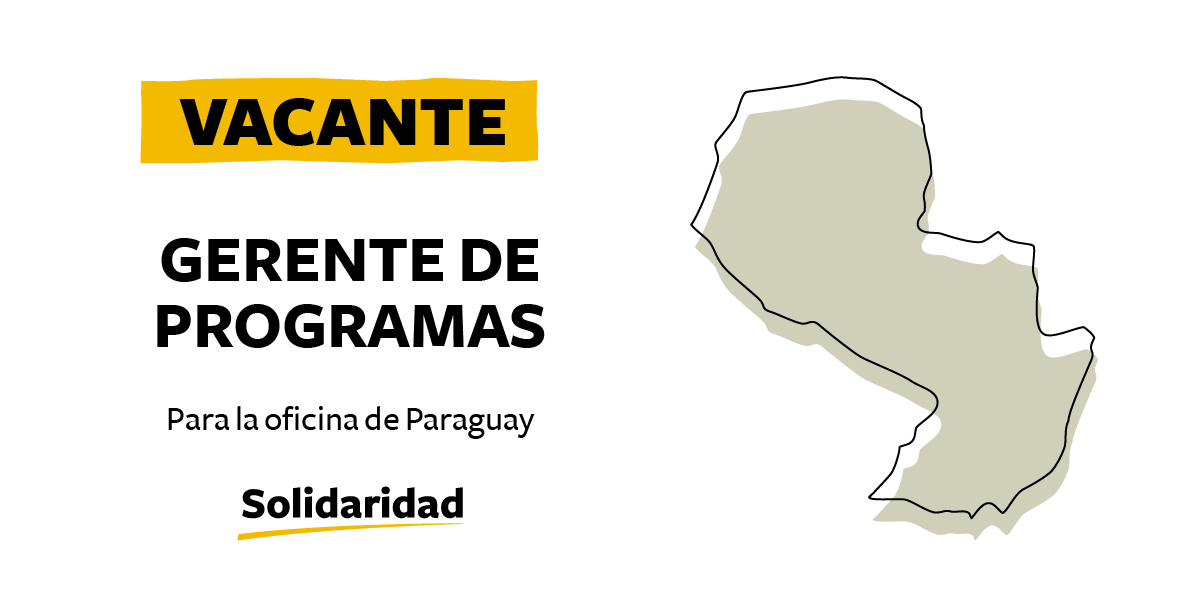 Vacante de empleo en Paraguay, Solidaridad