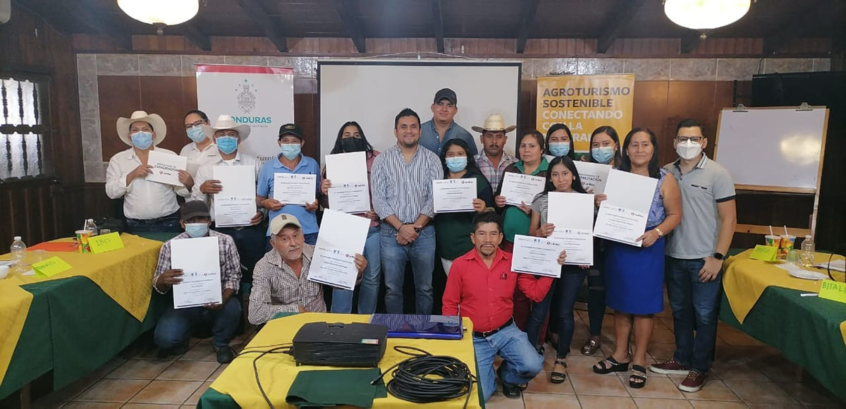 Solidaridad Conecta+ Pueblos Indígenas Formación eco-agroturismo Honduras Sostenible Turismo Áreas Protegidas