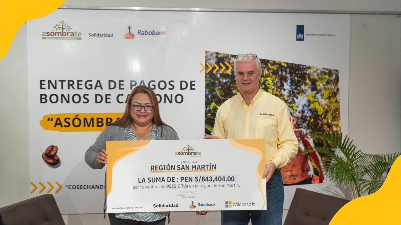 Entrega de bono de carbono