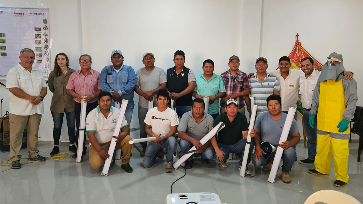 Entrega de certificados de Soya Sostenible en Cuatro Cañadas, Bolivia, Noviembre 2023 Entrega de certificados de Soya Sostenible en Bolivia, 2023