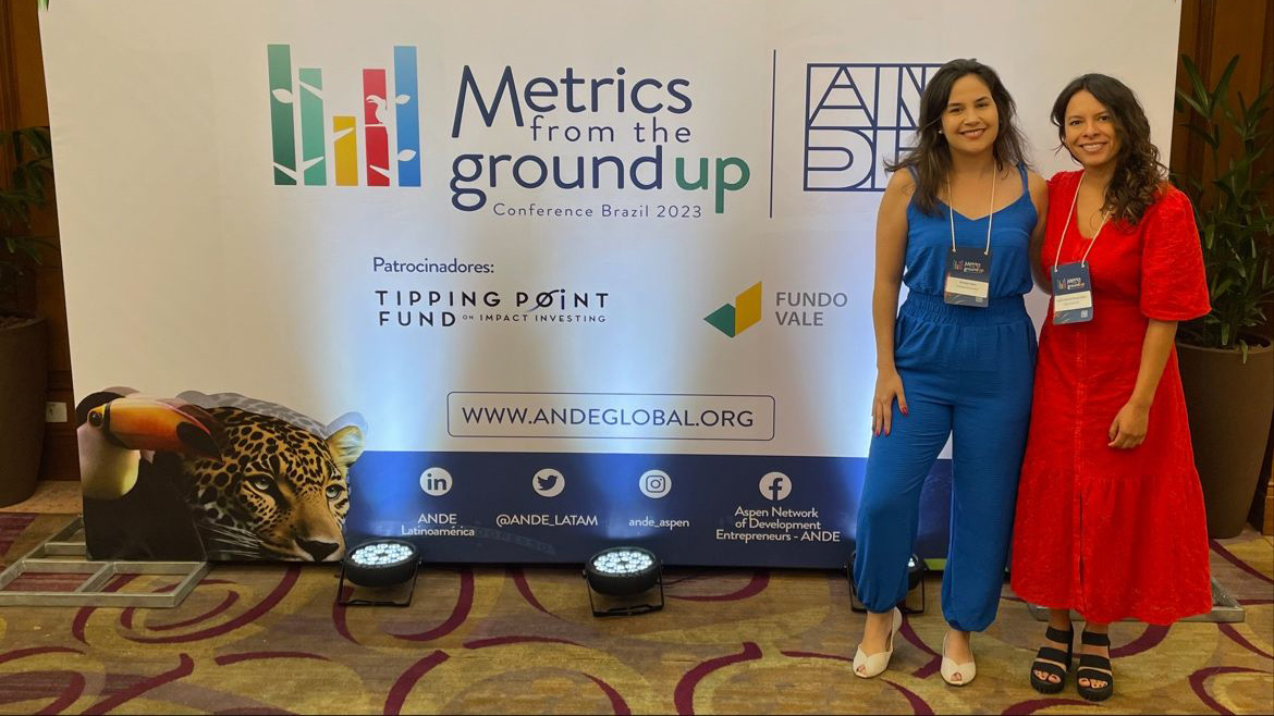 Mariana Alves y Nathalia Ramos en ANDE