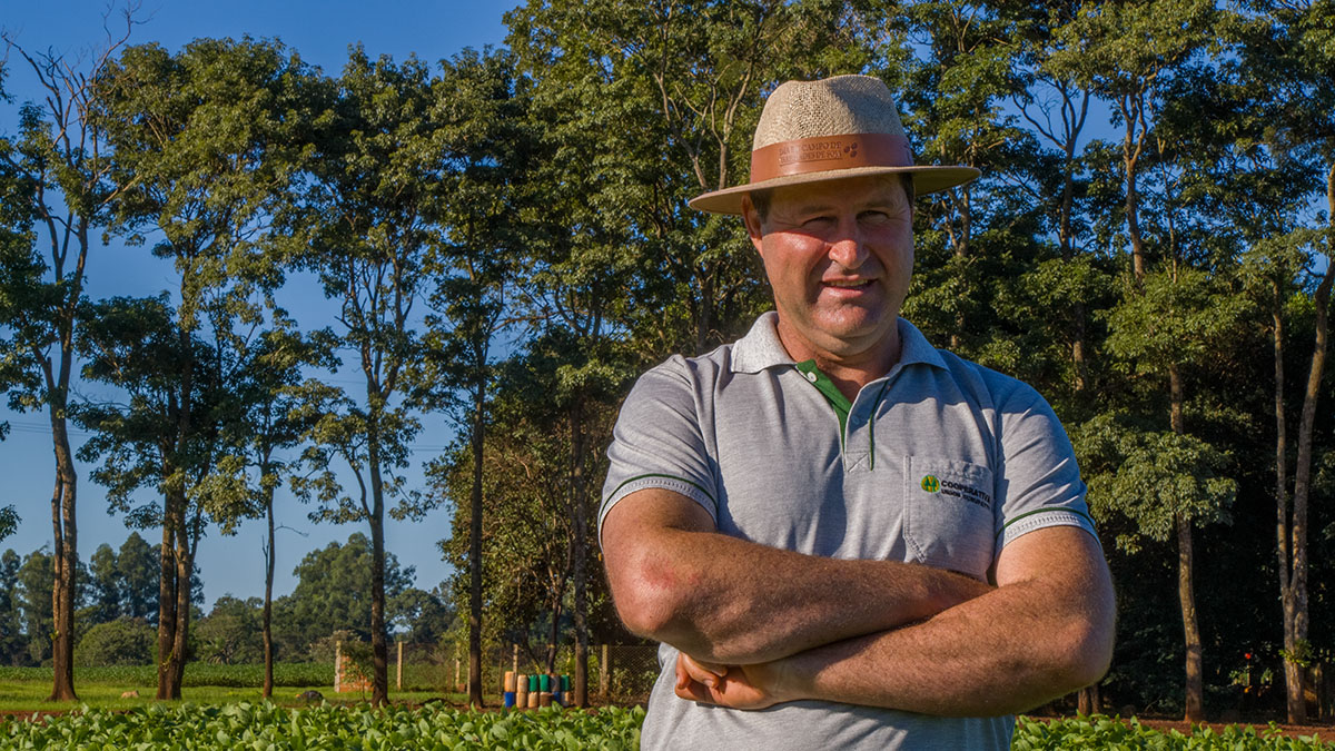Marcelo Wiest, participante proyecto de mejora continua del negocio agr&iacute;cola para productores cooperativizados. Alianza Cargill Solidaridad, Paraguay