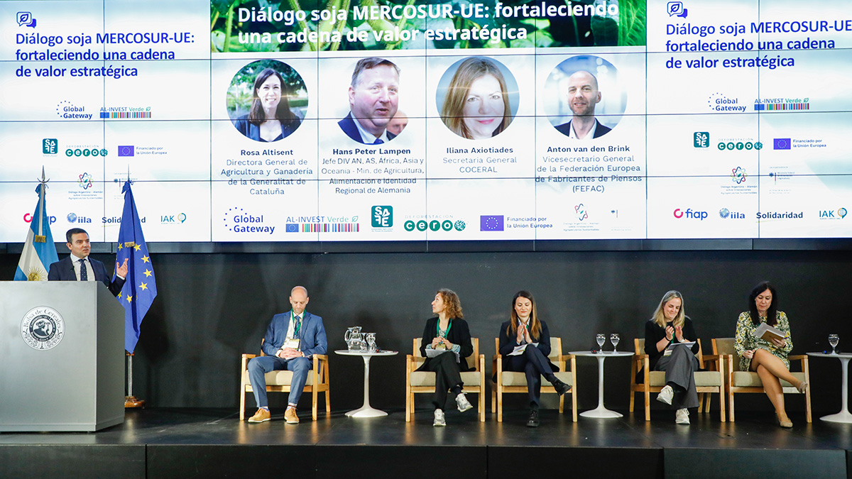 Dialogo Mercosur-EUDR Soja Panel 2 Dialogo Mercosur-EUDR Soja Panel con Operadores Europeos